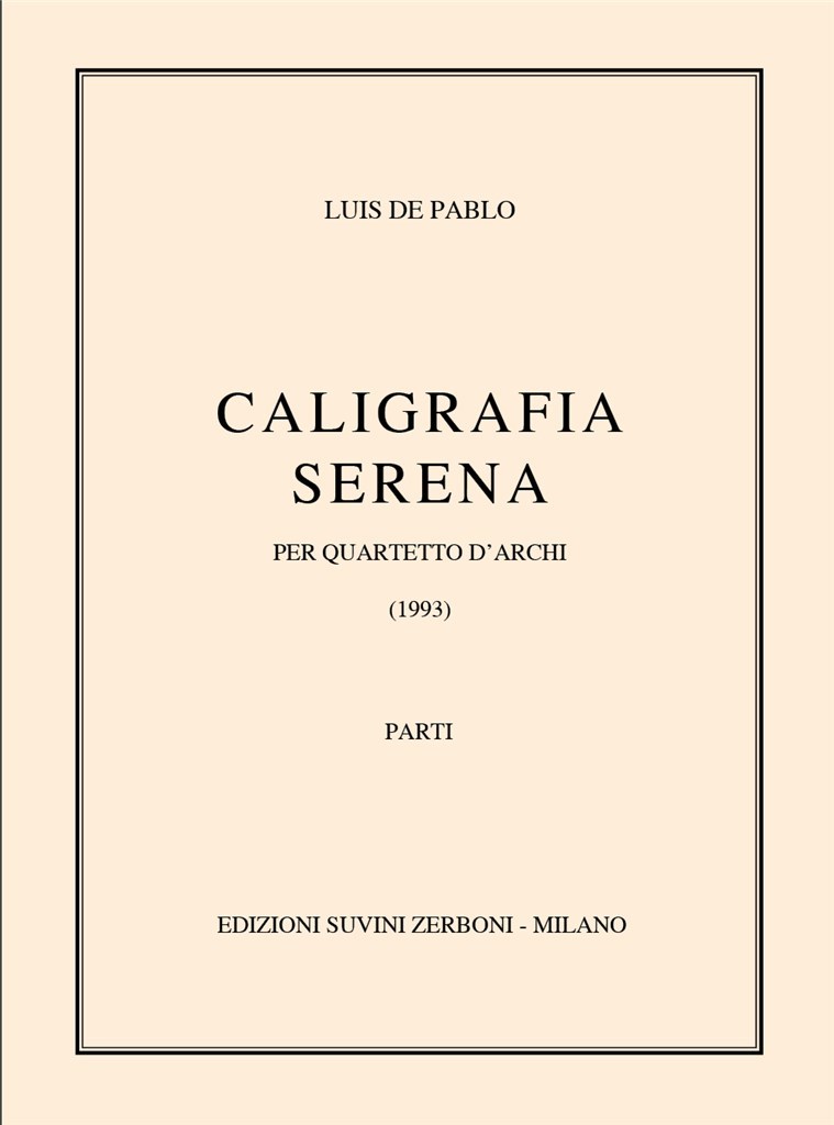 Caligrafia Serena